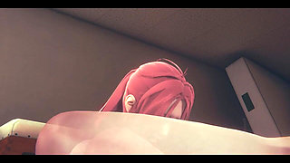 Uncensored Hentai - Kana the Cat Girl Fucked Twice - Japanese Asian Manga Anime Game Porn