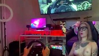 Hottrayne Fully Nude Gaming