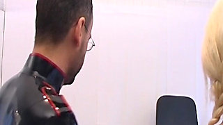 This Is German Nurse Who Is Playing with Her Paties Pussy