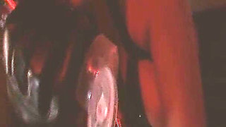 Fetish Girls Scene-1_busty Latina Brunette in Latex Fucks Her Tied-up Friend in a BDSM Cave