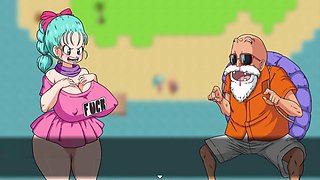 Bulma's adventure to find the dragon balls with the luxurious Bulma from Dragon Ball