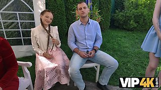 Vip4k. two teenager brides exchange spouses