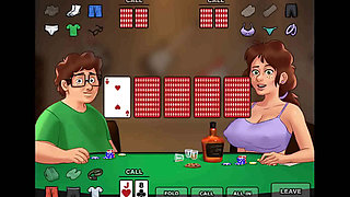 Summertime saga: playing strip poker with the MILF ep 170