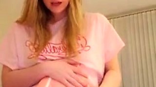 Mariaqt Upskirt Amateur Teasing Of Dick In Chastity Cage