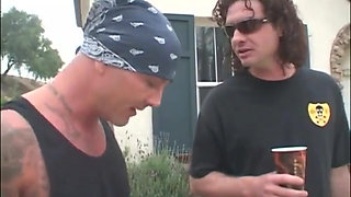 Please Give Me More! - Blonde with Big Tits Gets Fucked Hard in Threesome