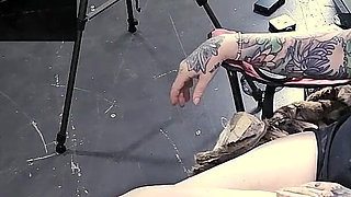 My Borrowed Slave Gets to Massage My Feet