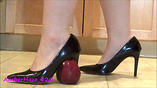 Fruit Crushed by High Heels