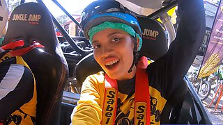Buggy off road and anal sex with my perfect big ass Thai GF
