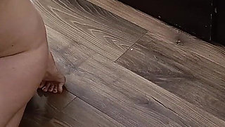 Sexy Wife Workout at Home Naked