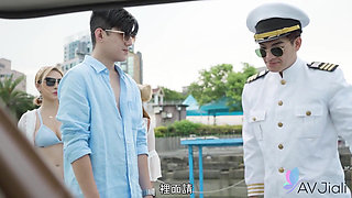 Stacy and Friends Spend the Day on a Boat Playing and Fucking