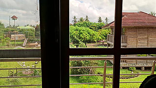 Fucking a Beautiful, Natural Woman While Looking at the Best View in the World, What an Adventure to Live the Best Moment