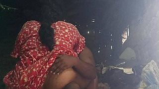 Aunty's Bald Husband Puts His Entire Penis Into Aunty's Pussy