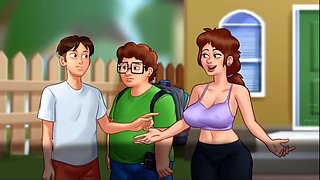 Steamy adult games featuring summertime saga and animated fun by Lenuxx Corp