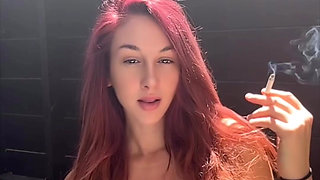 Artemisia Love Sexy Smoking Fetish Outdoor Big Tits